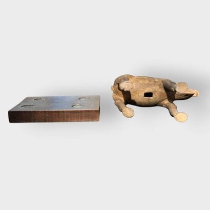 China, Tang style
Mingqi in terra cotta with...
