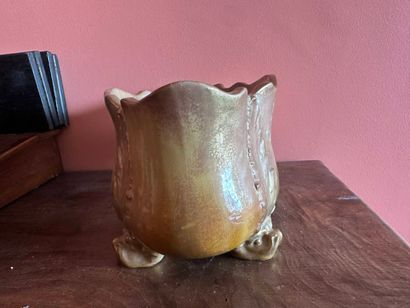 Clément MASSIER (1844-1917)
Glazed earthenware...