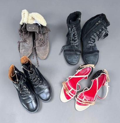 Lot including : 
-Zadig et Voltaire: pair...