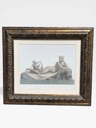 Goddess with lion skin 
Print
40 x 51 cm
Large...