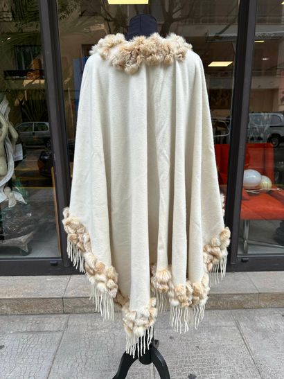FENDI
Cashmere and sable cape and stole
(three...