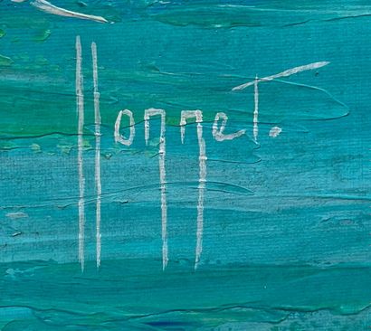 Jean-Louis HONNET (1957-2017) 
Mediterranean...