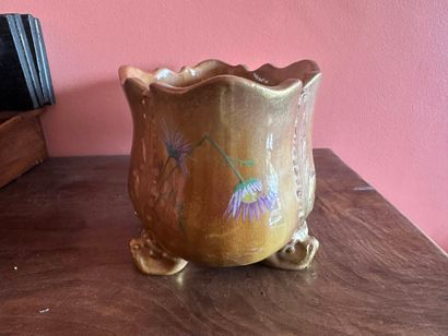 Clément MASSIER (1844-1917)
Glazed earthenware...