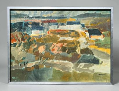 Noël PASQUIER (Born 1941)
Village
Oil on...