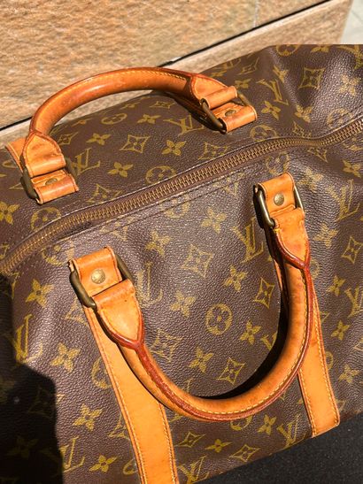 Louis VUITTON
Keepall travel bag in monogram...