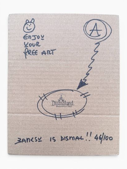 BANKSY (1974), based on 
Balloon Girl (I)
Black...