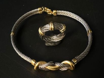 FRED in the taste of
Ring and bracelet in...