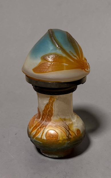 GALLE Etablissements
Miniature mushroom lamp,...