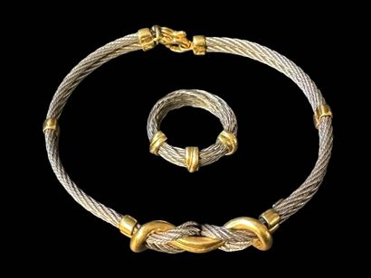 FRED in the taste of
Ring and bracelet in...