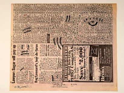 Keith HARING (1958-1990), d'après
Dessin...