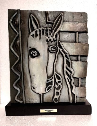 Fernand LEGER (1881-1955), d’après. 
Le cheval
Sculpture...