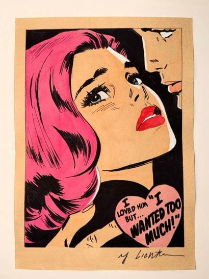 Roy LICHTENSTEIN (1923-1997), d’après
Dessin...
