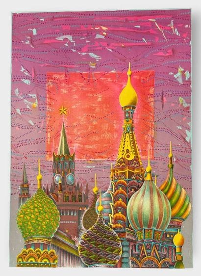Risaburo KIMURA (1924-2014) 
Moscow
Lithographie...