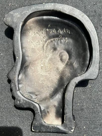 Jacques SAGAN (1927-2004)
Homme de profil
Céramique...