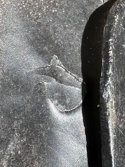 Jacques SAGAN (1927-2004)
Homme de profil
Céramique...