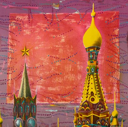 Risaburo KIMURA (1924-2014) 
Moscow
Lithographie...