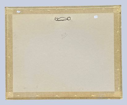 Jean-Baptiste VALADIÉ (1933) 
Silence marin
Gouache...