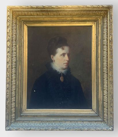 Ludwig GRAF (1838–1894) 
Portraits of a Woman...