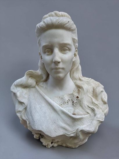Ernesto GAZZERI (1866-1965)
Portrait d'élégante...