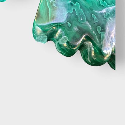 AFRICA, Zaire
Malachite set consisting of...