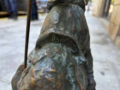 BARET (XXe)
Le méhariste
Epreuve en bronze...