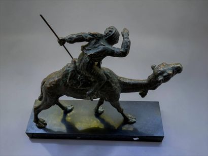 BARET (XXe)
Le méhariste
Epreuve en bronze...