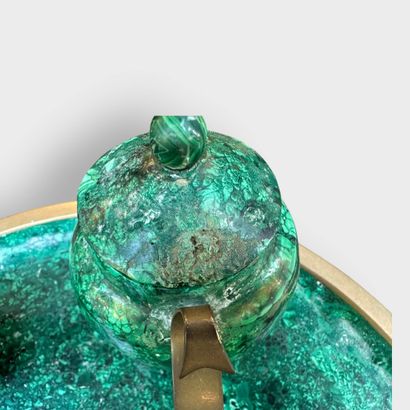 AFRICA, Zaire
Malachite coffee set consisting...
