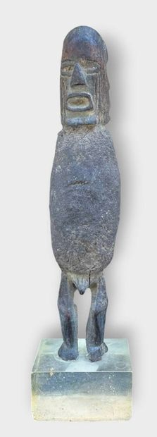 AFRICA, DRC - SONGE
Carved wooden figurine...