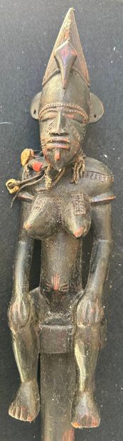 AFRICA, IVORY COAST - SENOUFO
Carved wooden...