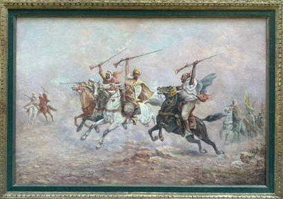 Gaspard DE TOURSKY (1849–1925)
Fantasia
Oil...