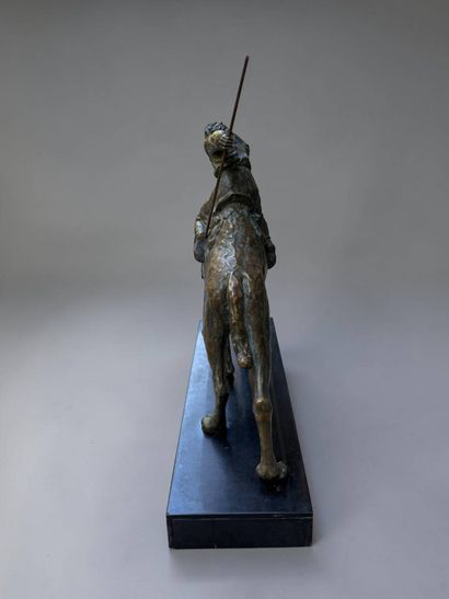 BARET (XXe)
Le méhariste
Epreuve en bronze...