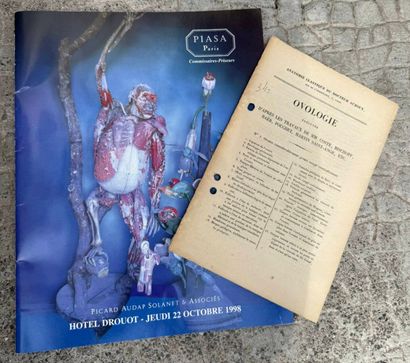 OVOLOGIE HUMAINE. Modèle signé : Anatomie...