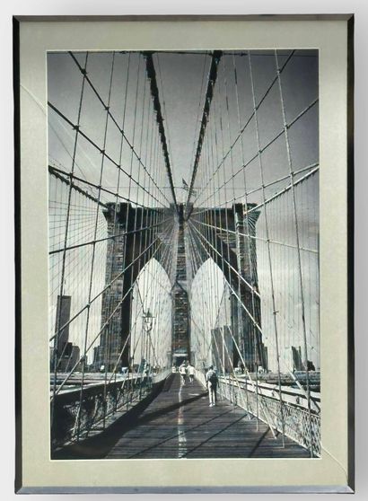 Pont de Brooklyn - NYC
Photographie en noir...