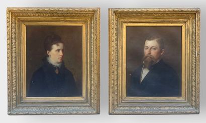 Ludwig GRAF (1838–1894) 
Portraits of a Woman...