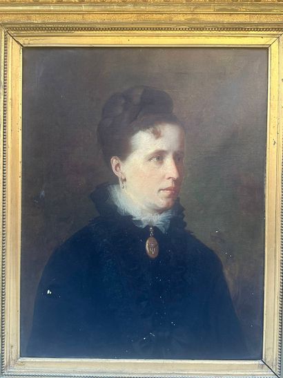 Ludwig GRAF (1838–1894) 
Portraits of a Woman...