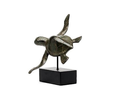 Travail contemporain
Tortue de mer nageant
Epreuve...