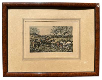 Engraving by Henry Thomas I ALKEN (1785–1851)
Hound...