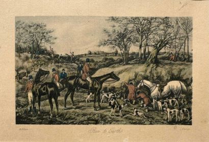 Engraving by Henry Thomas I ALKEN (1785–1851)
Hound...