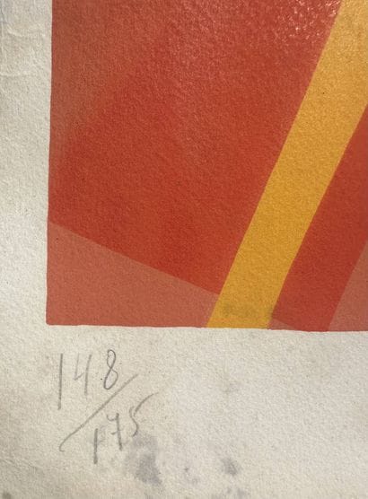 André LANSKOY (1902-1976)
Abstract composition
Color...