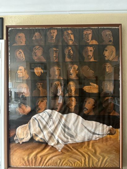 Juan MARTINEZ (1942)
Composition of Faces
Oil...