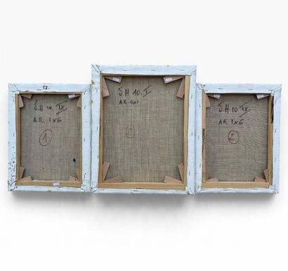 Victor HASCH (1945–2012) 
Arthur RIMBAUD
Triptych...