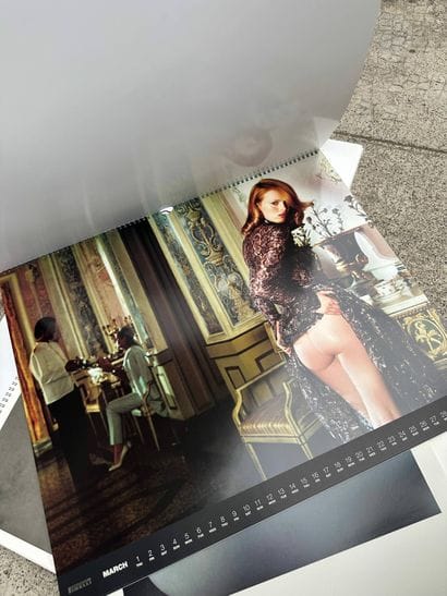 PIRELLI 
Set of 4 calendars from 1998, 1999,...