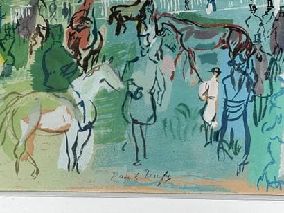 Raoul DUFY (1877-1953), d'après
Longchamp
Procédé...