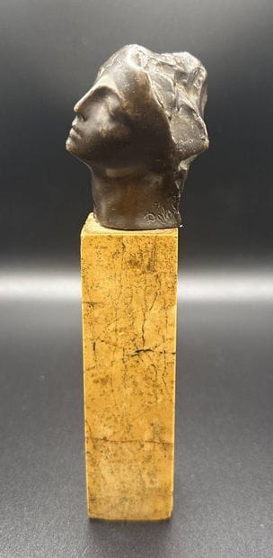 Bronze Head of a Woman
Cast by LAGANA, Naples
Bears...