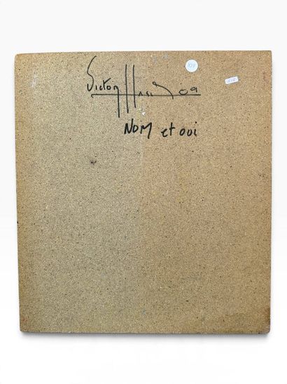 Victor HASCH (1945–2012)
Name and Yes – 2009
Mixed...
