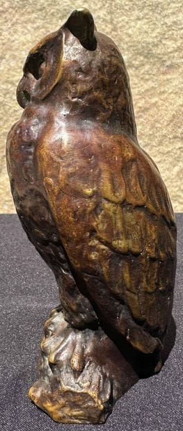 Max LE VERRIER (1891–1973)
Owl
Bronze cast...