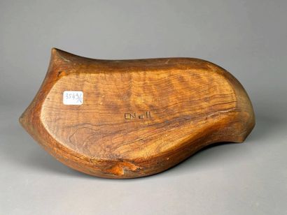 Odile NOLL (1921-2014)
Coupe en bois de forme...