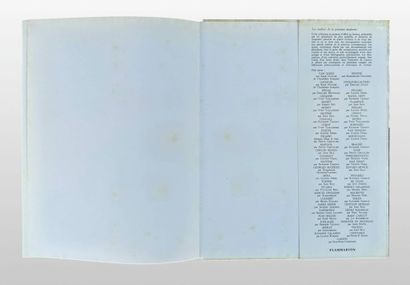 Jean-Marc CAMPAGNE
CARZOU
Edition Flammarion,...
