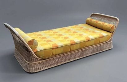 LA PALMA EDITION - 1950s
Rattan bed with...