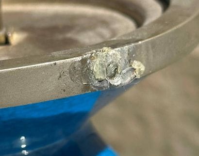 BOCH KERAMIS
Blue-glazed crackled ceramic...